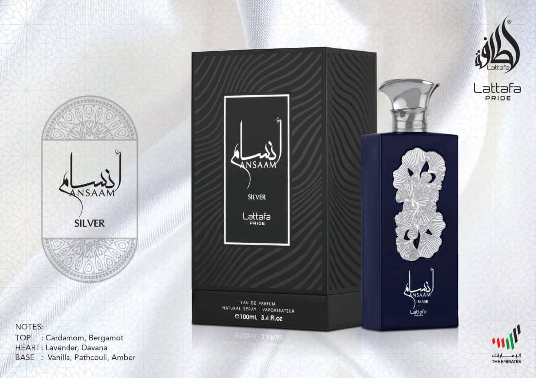 Ansaam Silver Lattafa 100ml