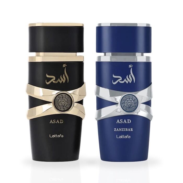 Lattafa Asad 5Th Anniversary Edition EDP 100ml 2 Piece Gift Set Perfume - Image 2
