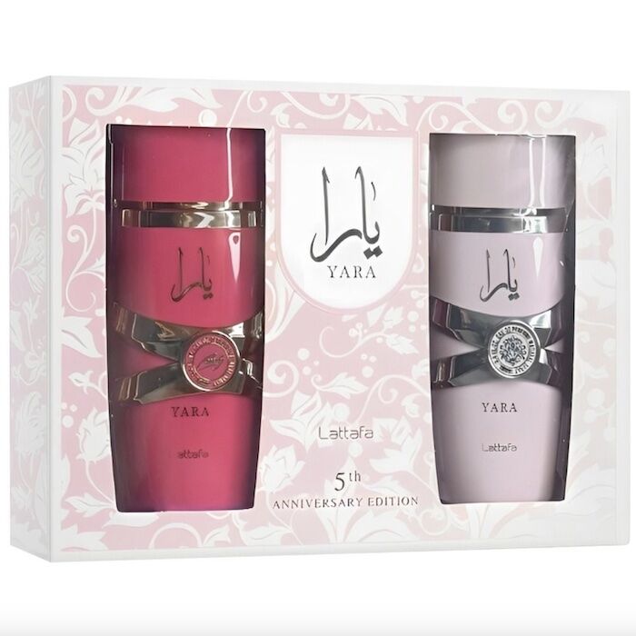 Lattafa Yara + Yara Candy 5th Anniversary Edition 2 Piece Gift Set EDP 100ml - Image 3