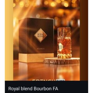 FRENCH AVENUE Royal Blend Bourbon - Eau de Parfum - 100ml - Luxurious & Rich - Long Lasting - Exclusive Fragrance