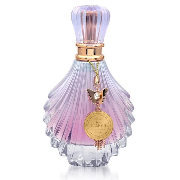 Fragrance World Fou D'Amour Purple EDP 90ml For Women - Image 3
