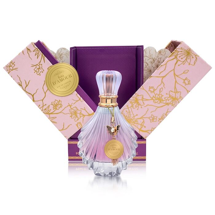 Fragrance World Fou D'Amour Purple EDP 90ml For Women - Image 4