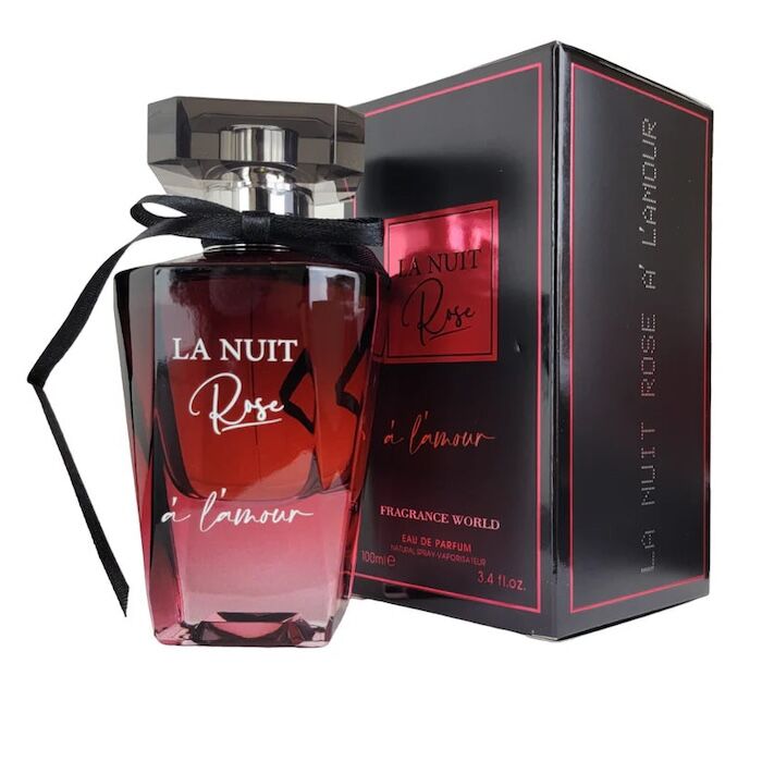 Fragrance World La Nuit Rose A L'amour EDP 100ml - Image 2